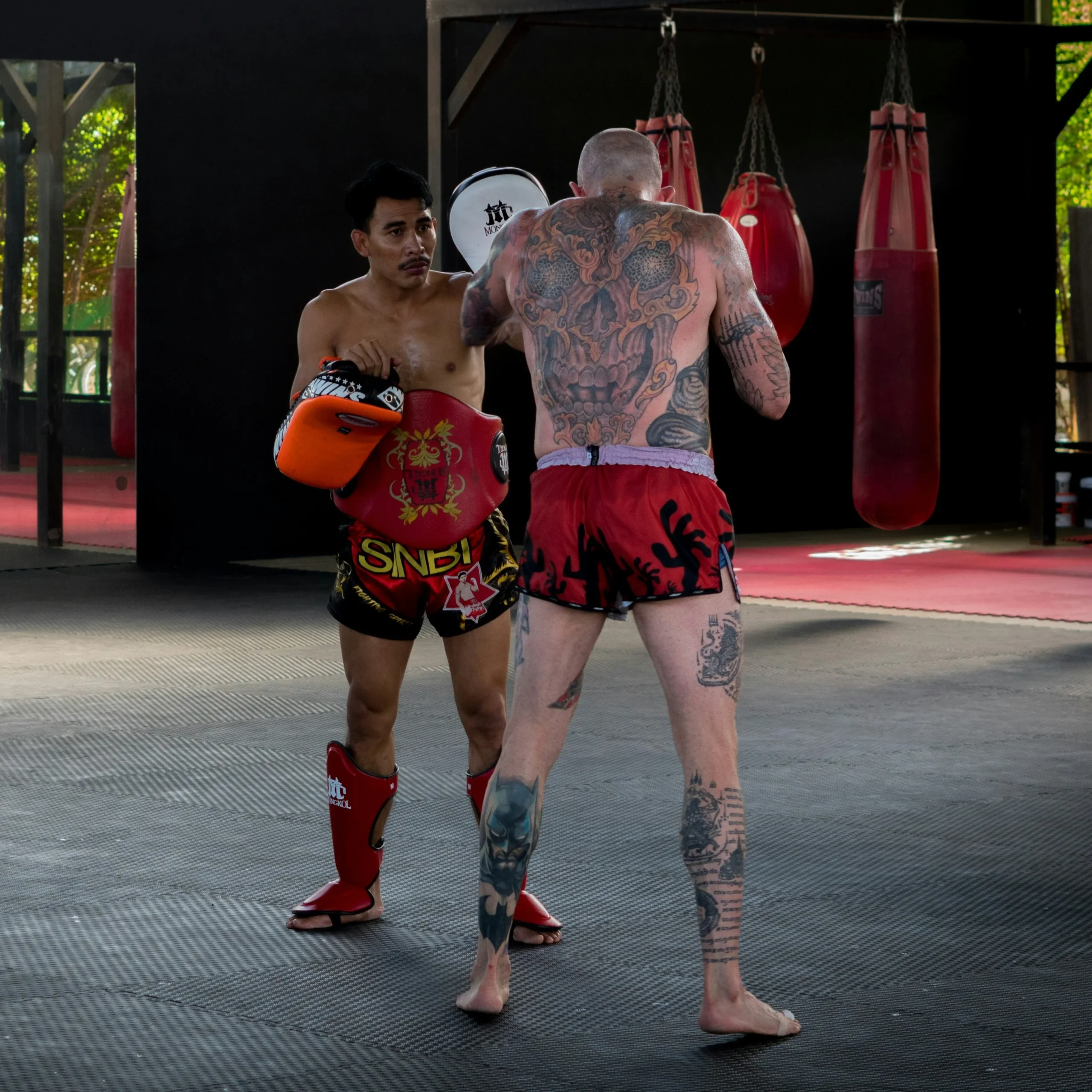 泰拳教室網站-介紹頁配圖-泰拳步法