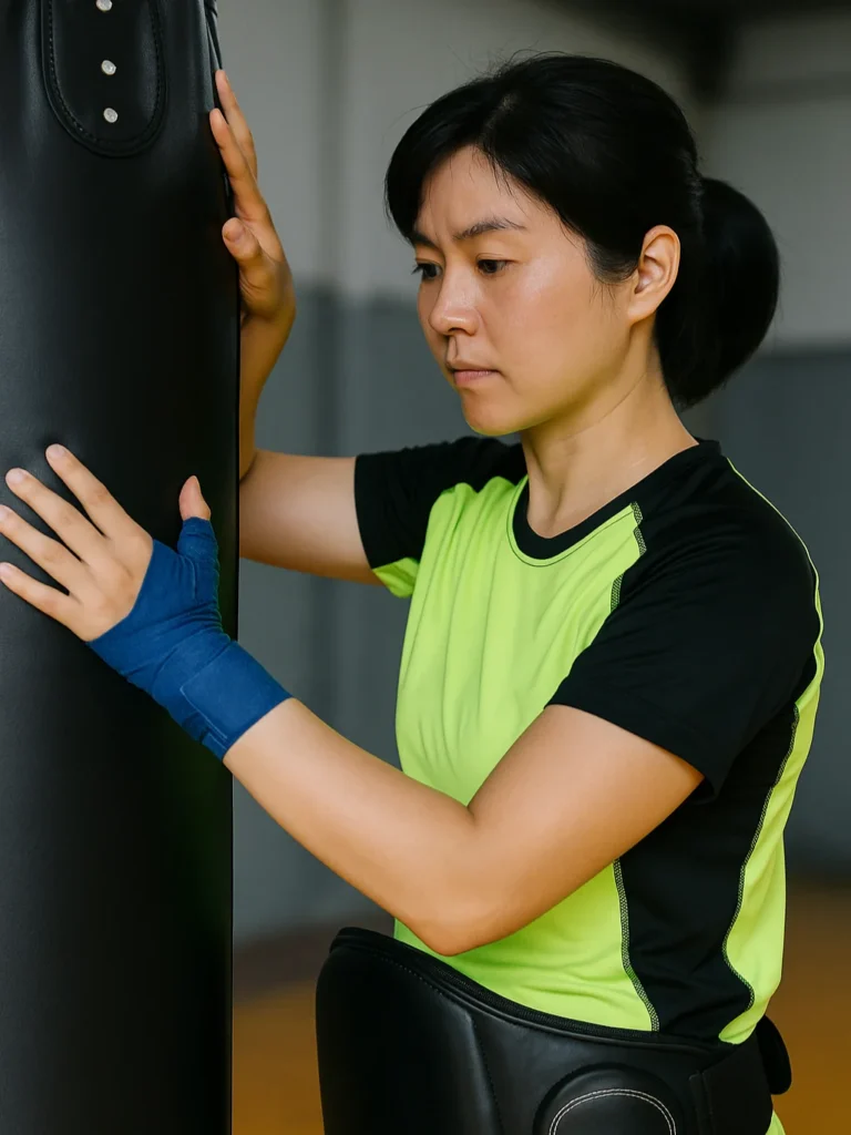 泰拳教室網站-北屯教練-女教練形象照-1