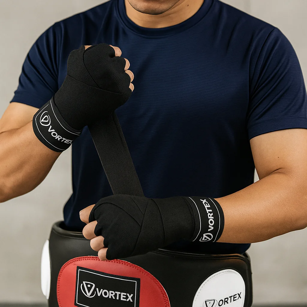 泰拳教室網站-商品使用情境圖-VORTEX彈性手綁帶