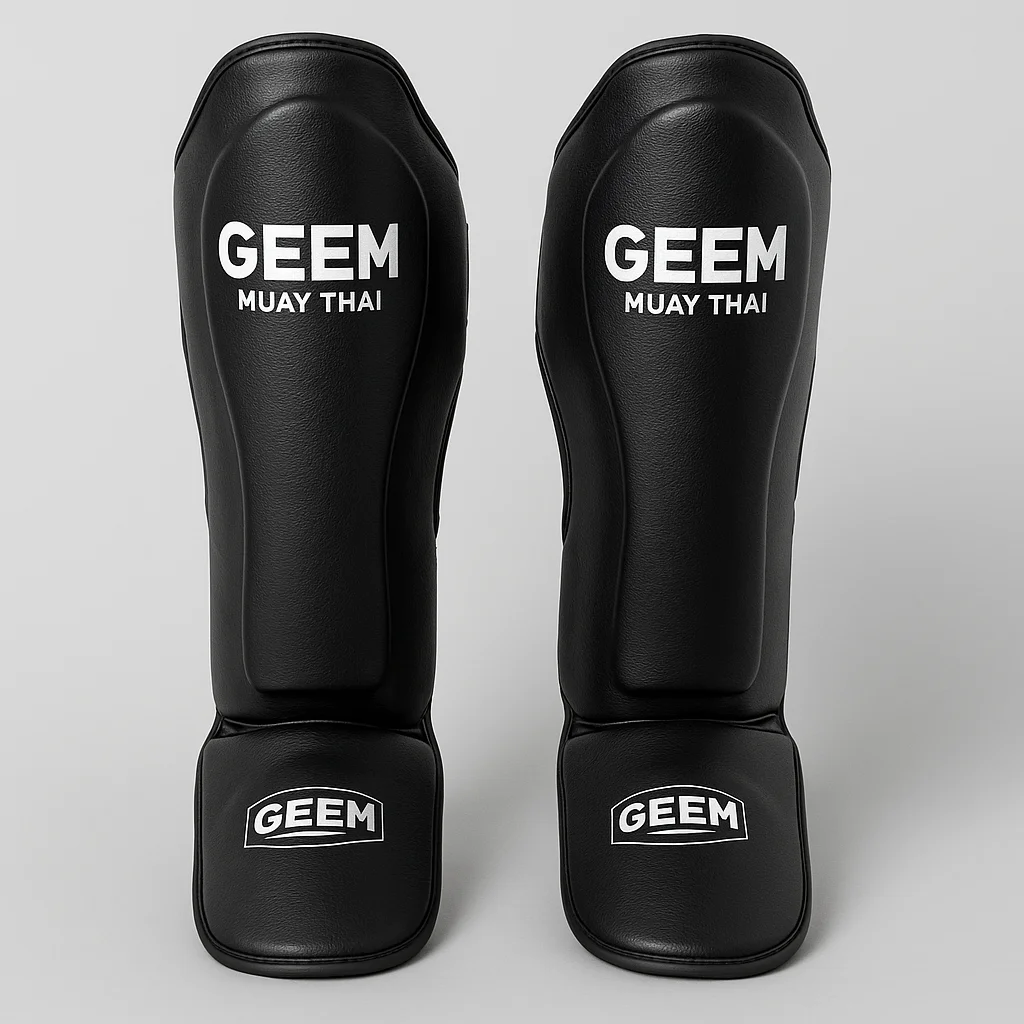 泰拳教室網站-商品示意圖-GEEM護腳脛-黑