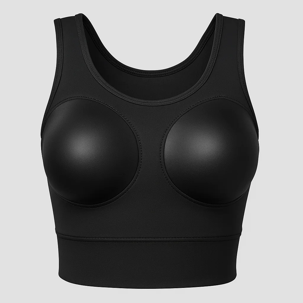 泰拳教室網站-商品示意圖-PAME女性護胸-黑