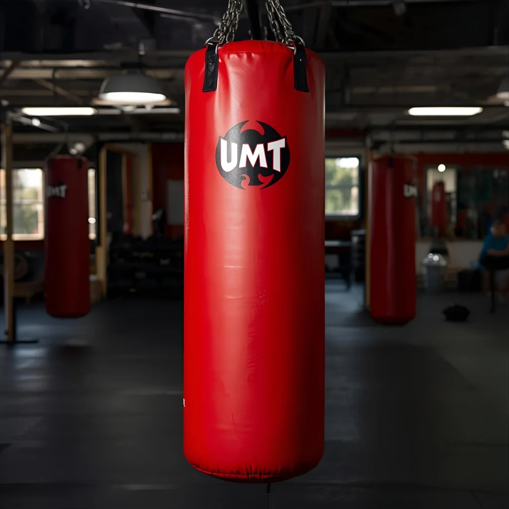 泰拳教室網站-商品示意圖-UMT吊式沙包-紅