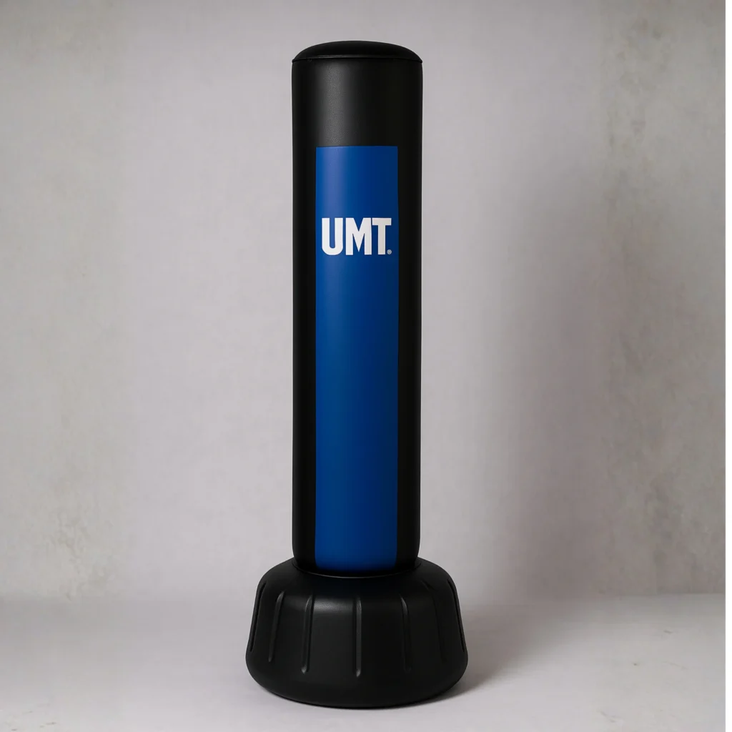泰拳教室網站-商品示意圖-UMT直立沙包-黑藍