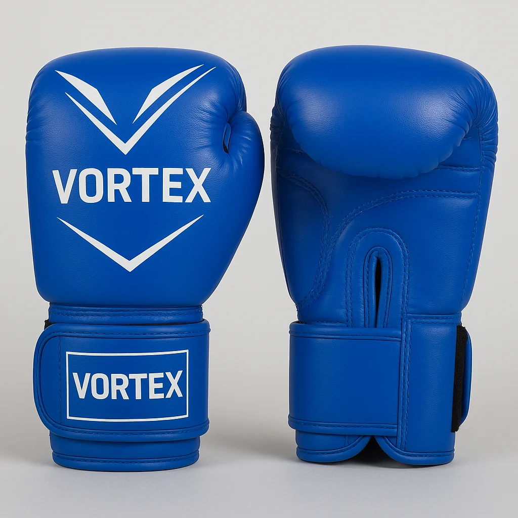 泰拳教室網站-商品示意圖-VORTEX合成皮拳套-藍