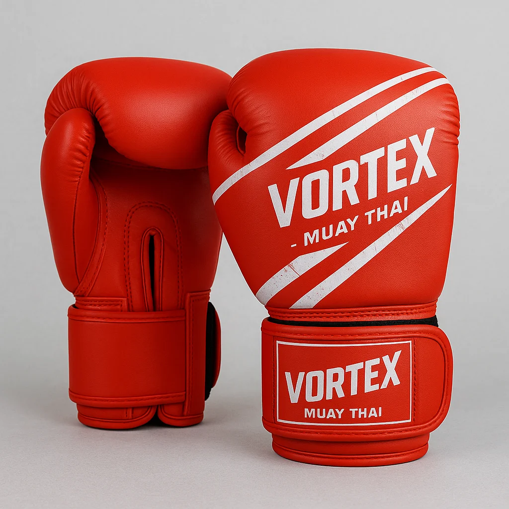 泰拳教室網站-商品示意圖-VORTEX複合材拳套-紅