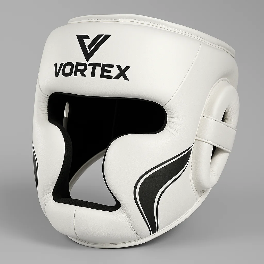 泰拳教室網站-商品示意圖-VORTEX護頭-白