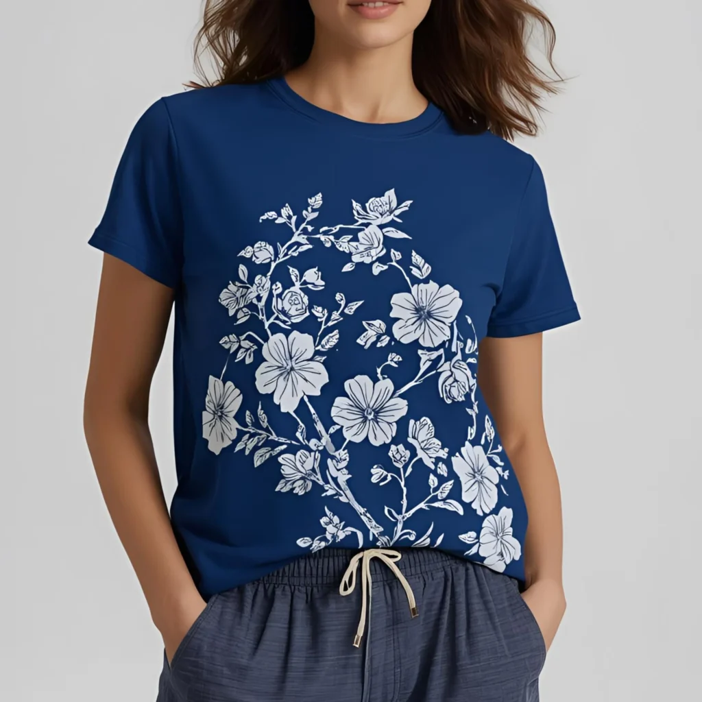 泰拳教室網站-商品示意圖-品牌排汗T-藍