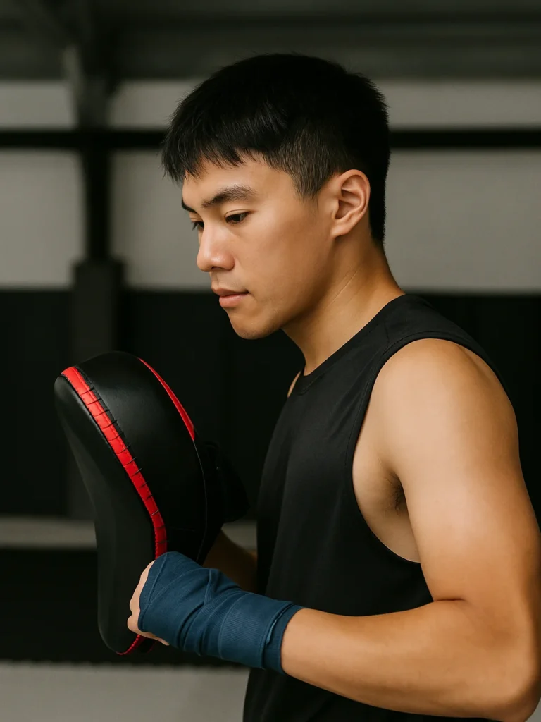 泰拳教室網站-大安教練-男教練形象照-1