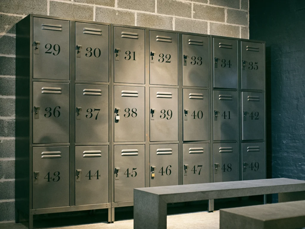 泰拳教室網站-大安館環境-置物櫃