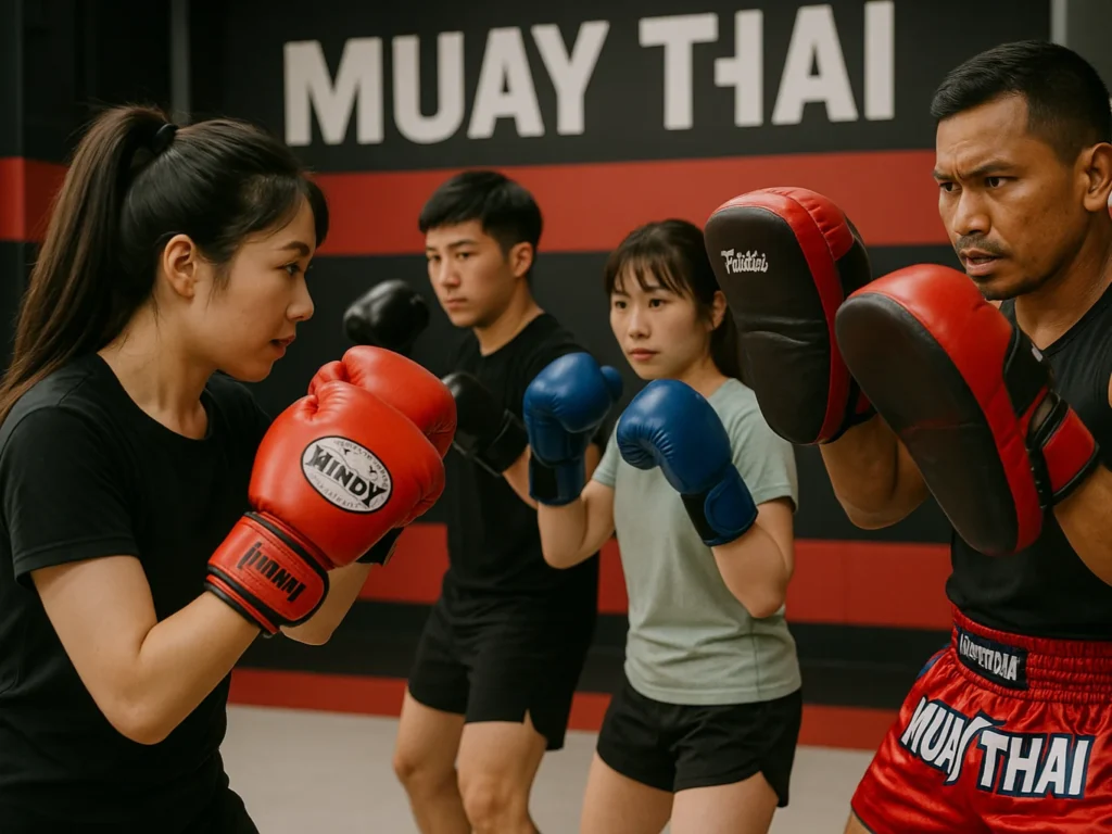 泰拳教室網站-課程資訊-泰拳課程情境照1