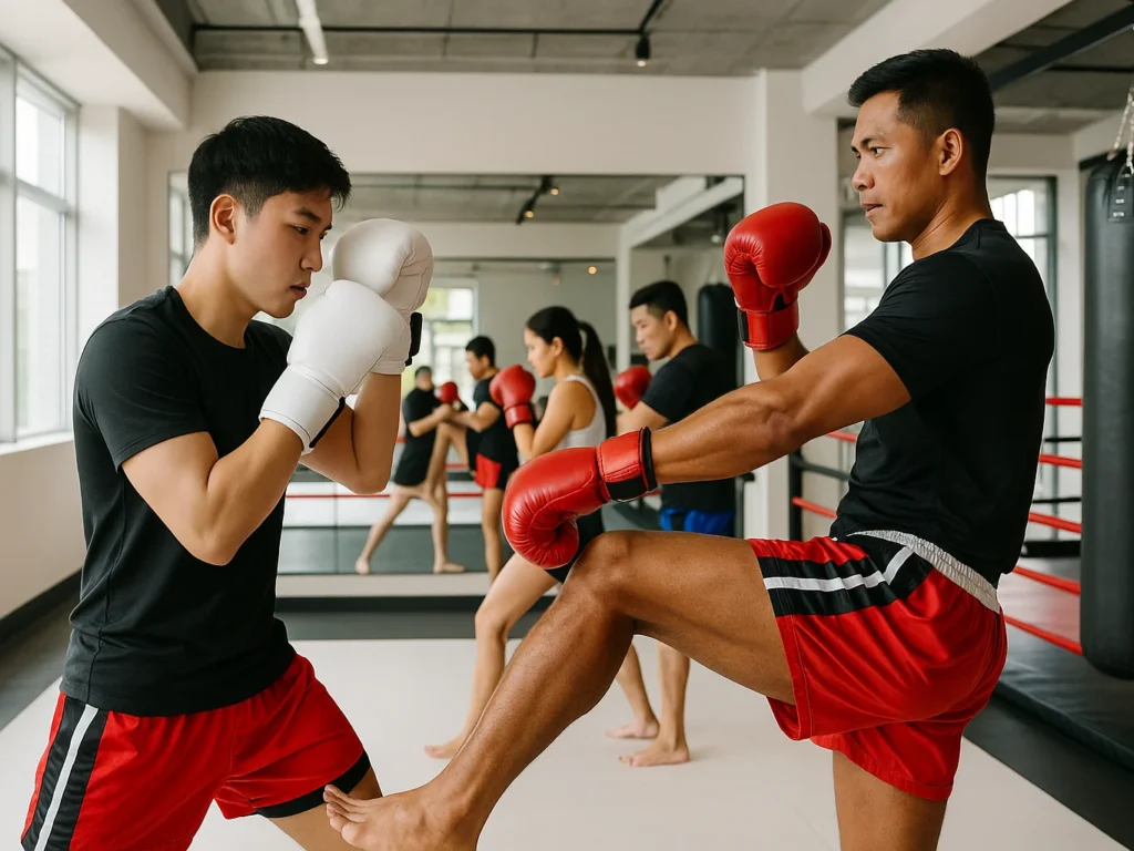 泰拳教室網站-課程資訊-泰拳課程情境照2
