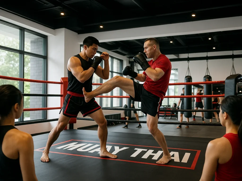 泰拳教室網站-課程資訊-泰拳課程情境照3