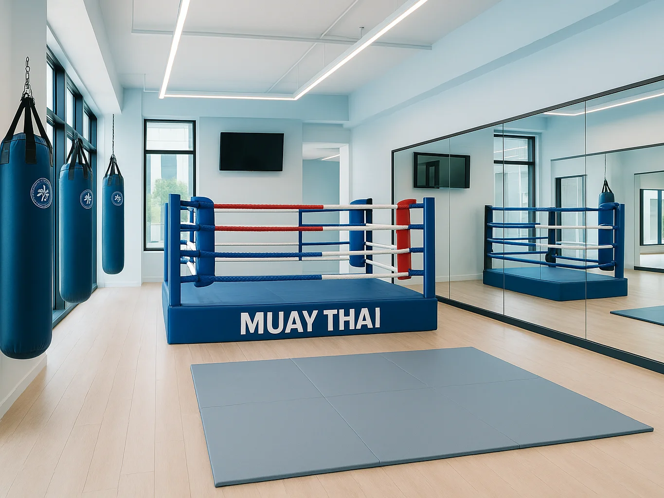 泰拳教室網站-鳳山館環境-訓練室