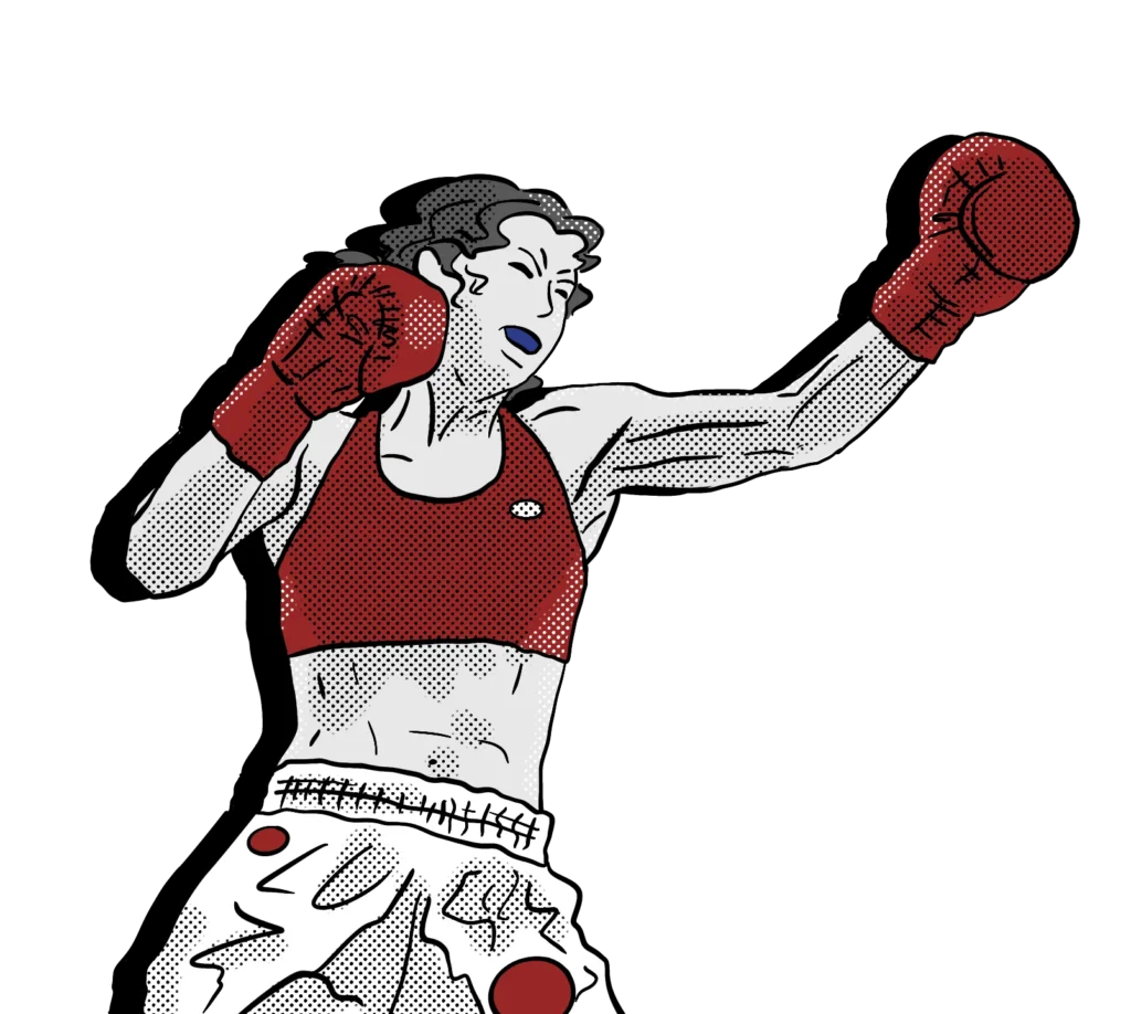 泰拳網站-女泰拳手-紅1