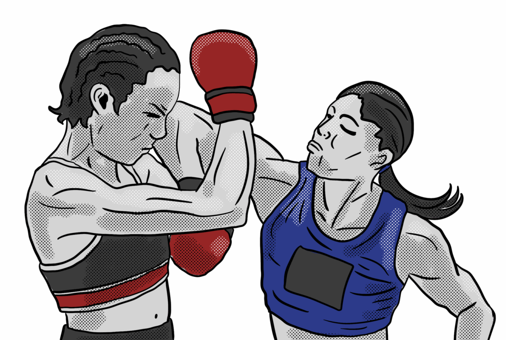 泰拳網站-女泰拳手-紅藍2